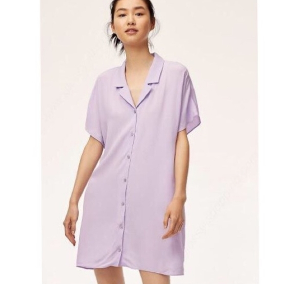 Aritzia Wilfred Free Radhika crepe dress - Picture 2 of 7